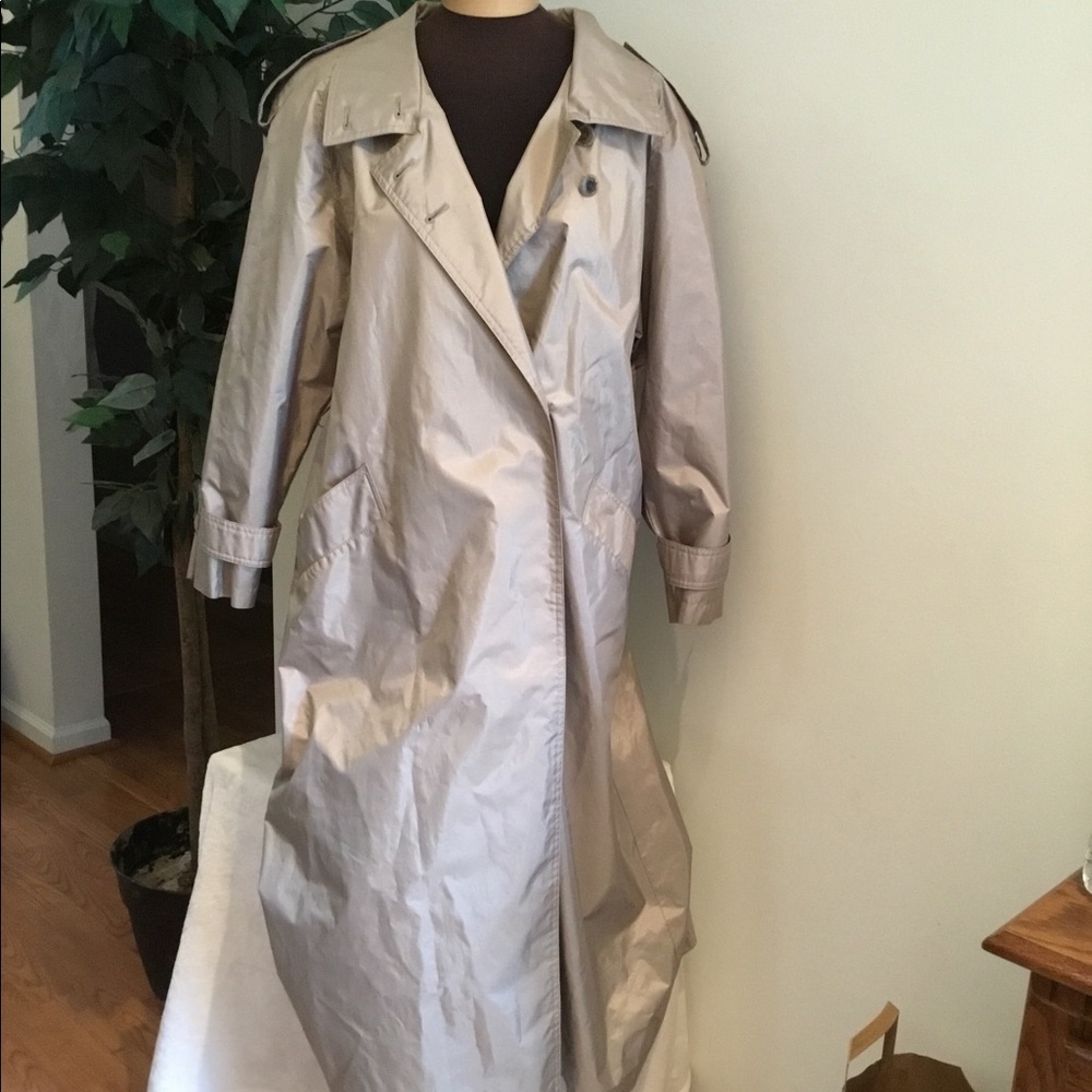 Otello Pelle beige 7/8 trench/raincoat